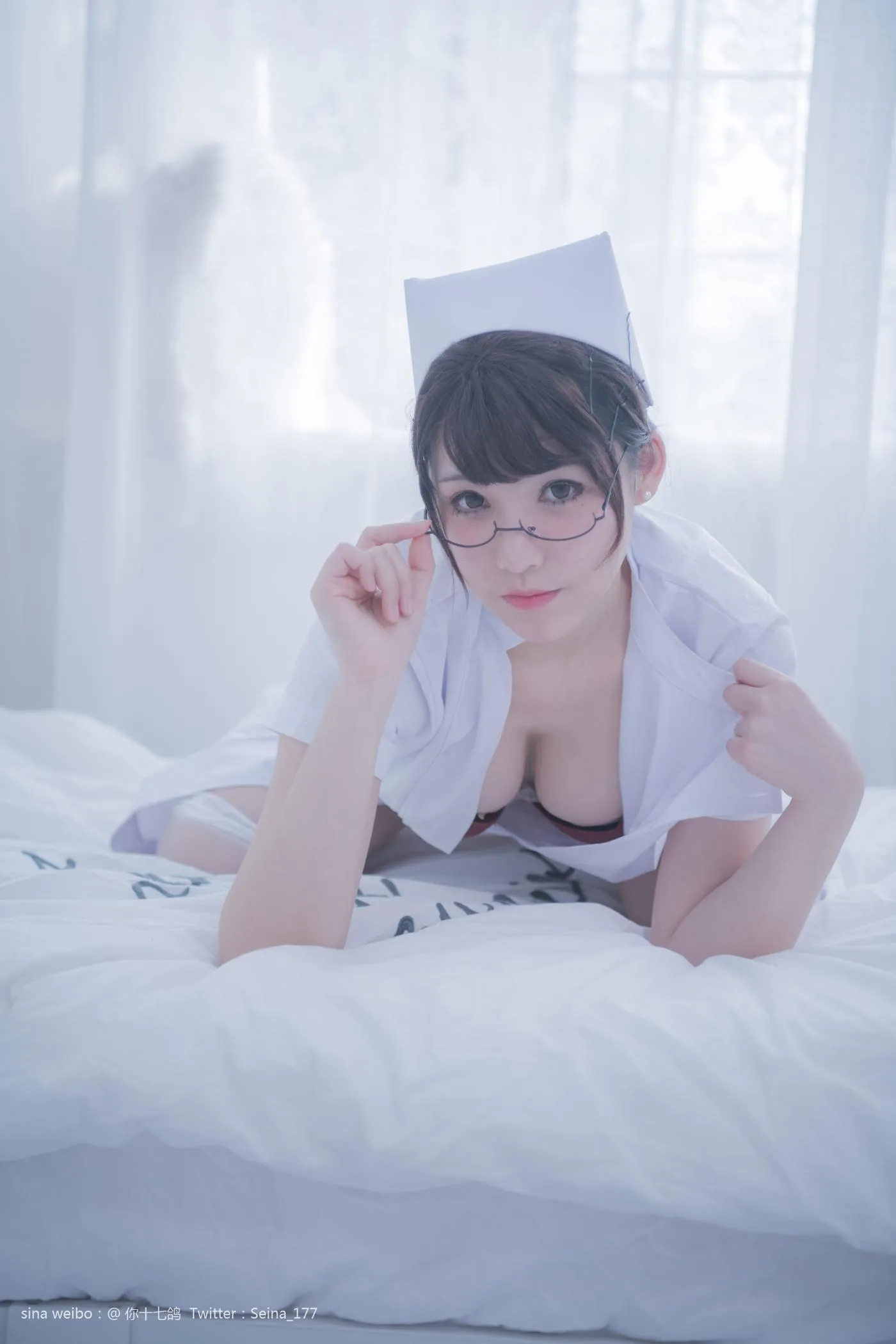你十七鸽 – NO.03 白色护士-白色护士成片 [51P]插图6